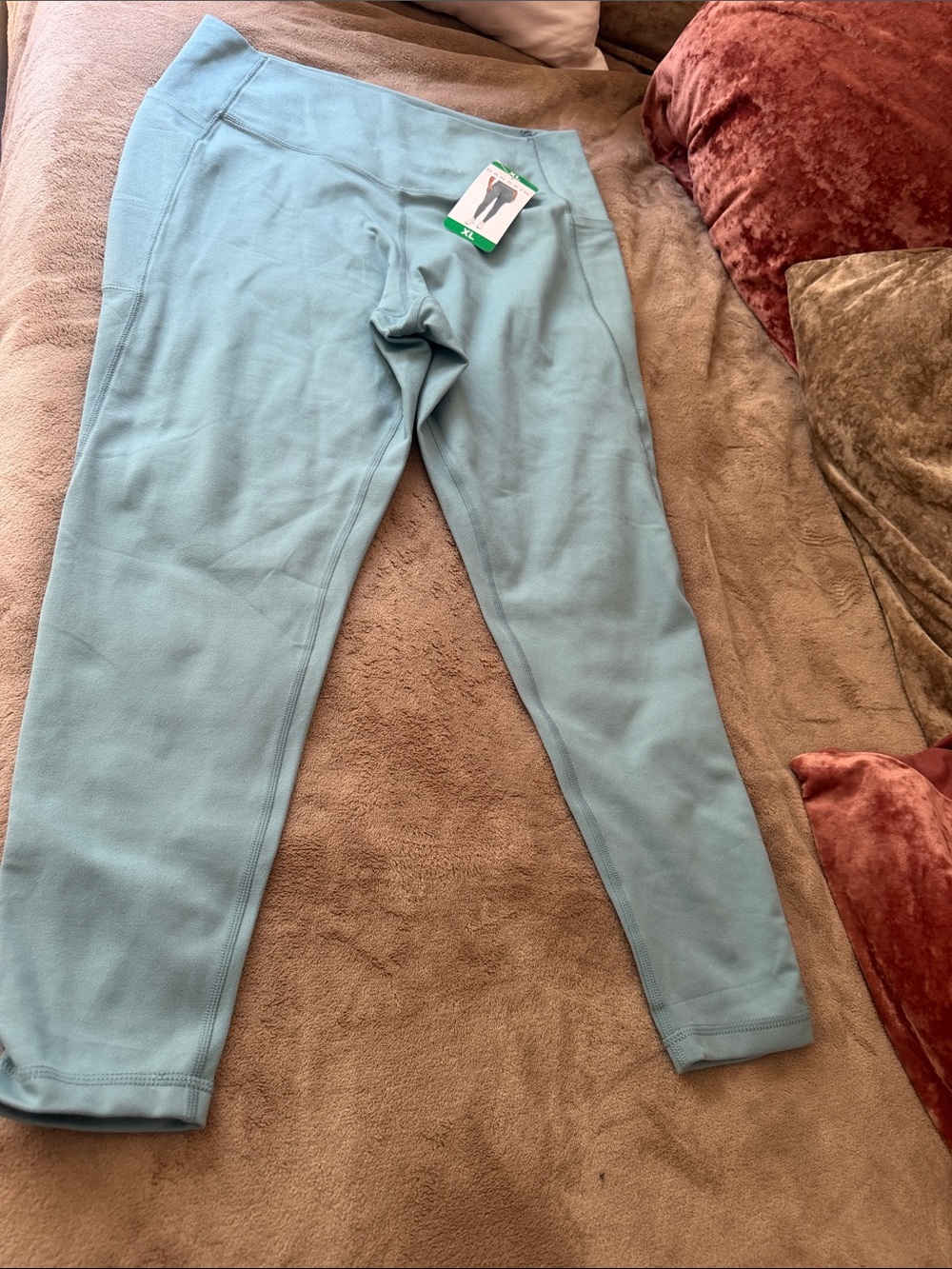 Danskin Girls' Light Blue Ponte Leggings